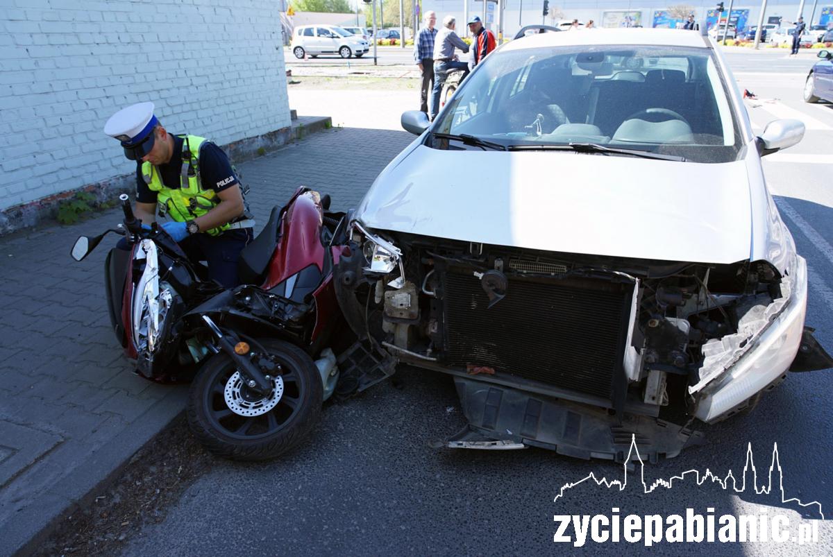 Wypadek na skrzyżowaniu