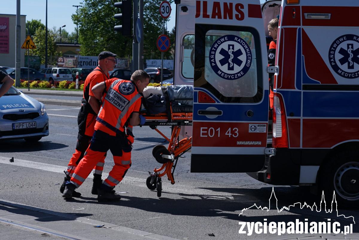Wypadek na skrzyżowaniu