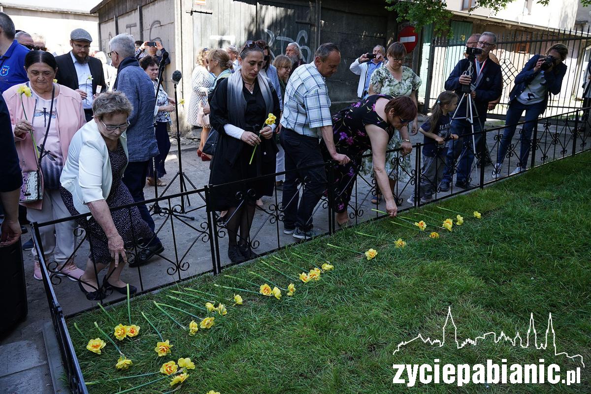 Obchody 80 rocznicy likwidacji getta w Pabianicach