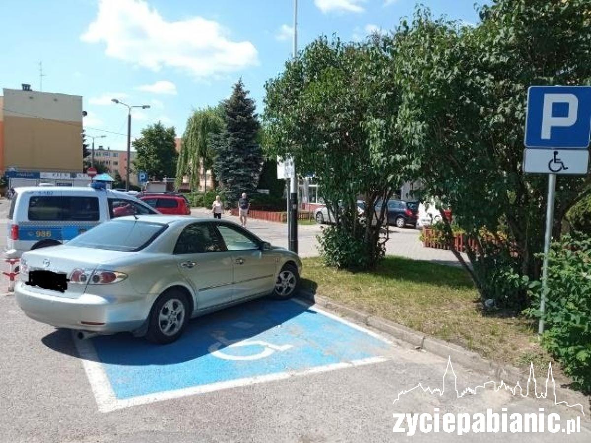 Słony mandat za parkowanie
