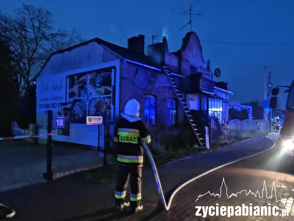 Pożar na Jutrzkowickiej