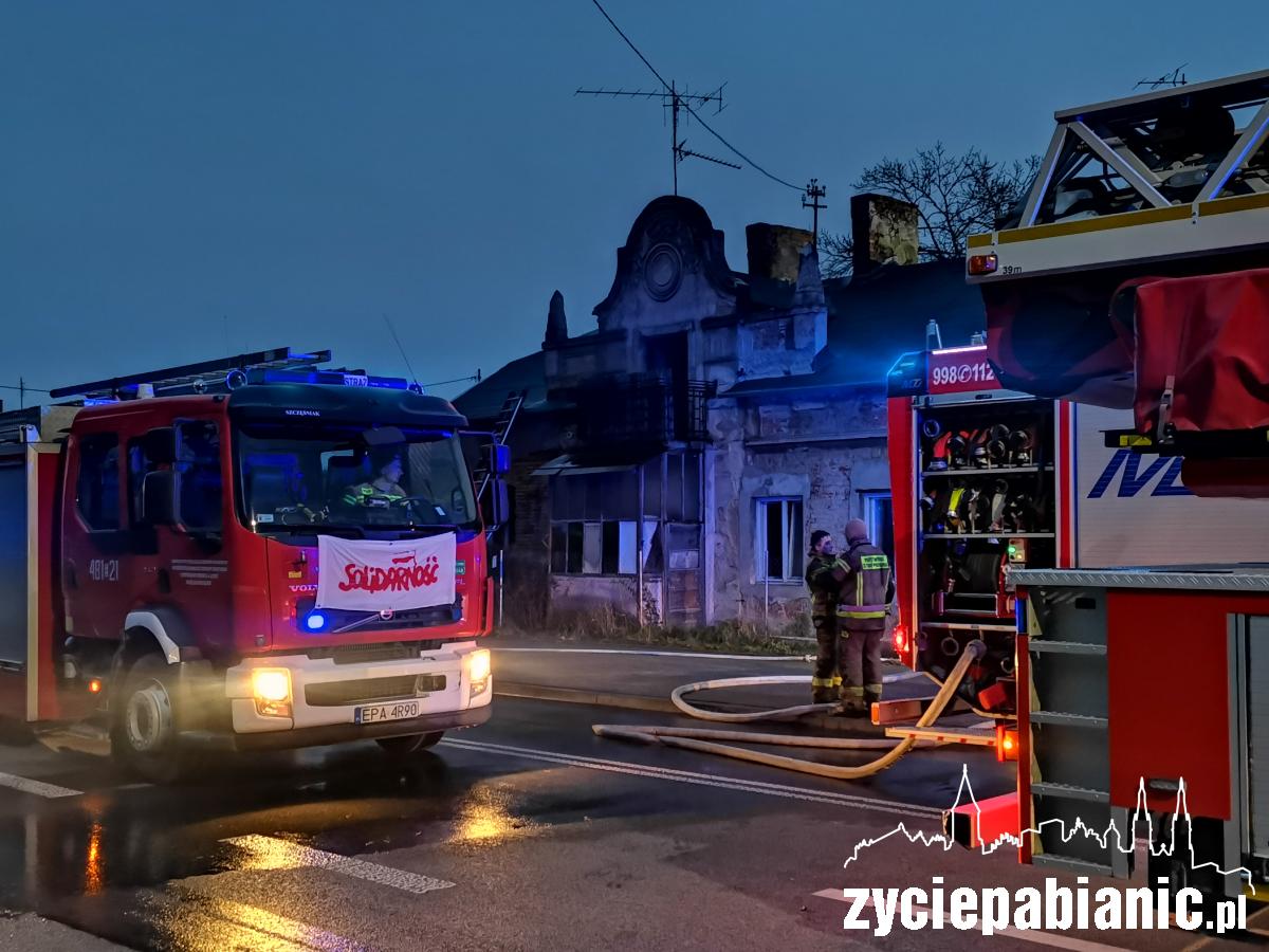 Pożar na Jutrzkowickiej