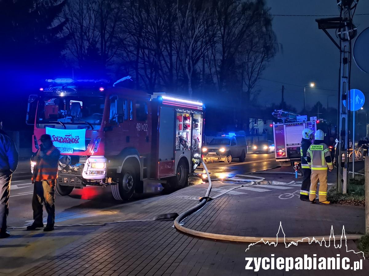Pożar na Jutrzkowickiej