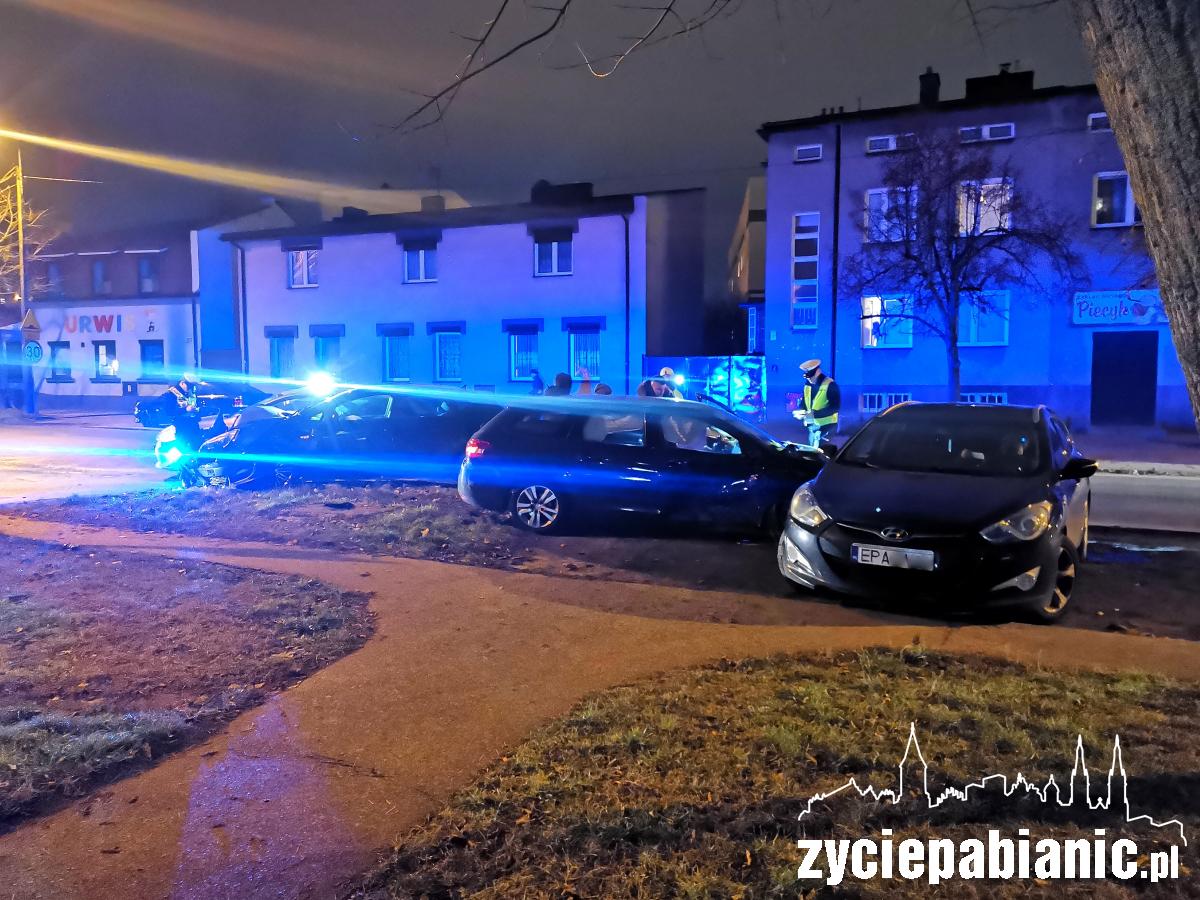 Ul. 20 Stycznia: uszkodzone trzy samochody