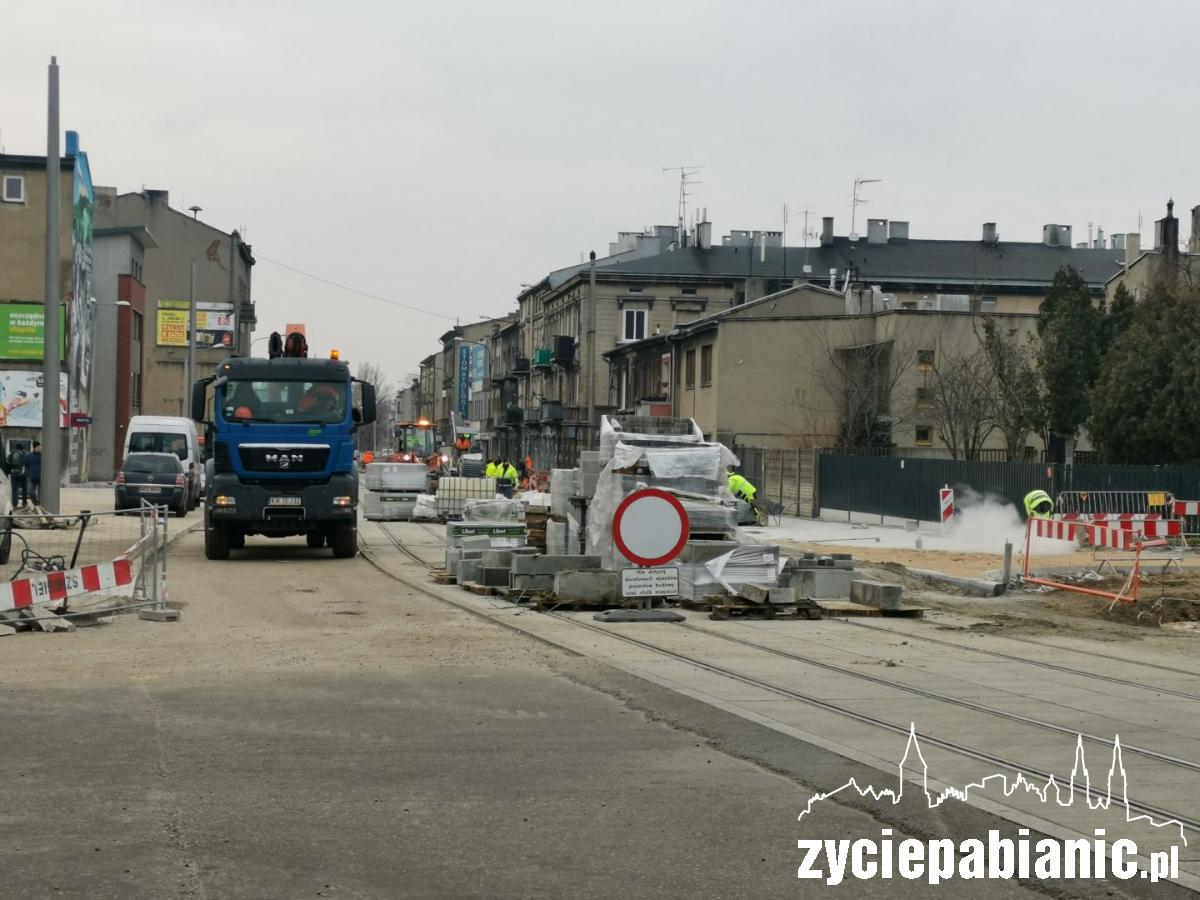 Raport z robót na Zamkowej