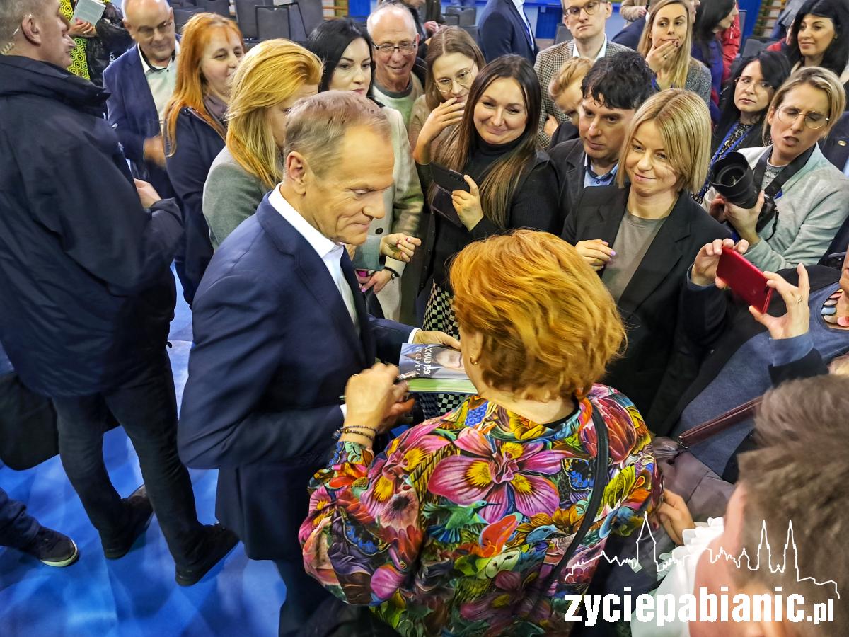 Donald Tusk w Pabianicach