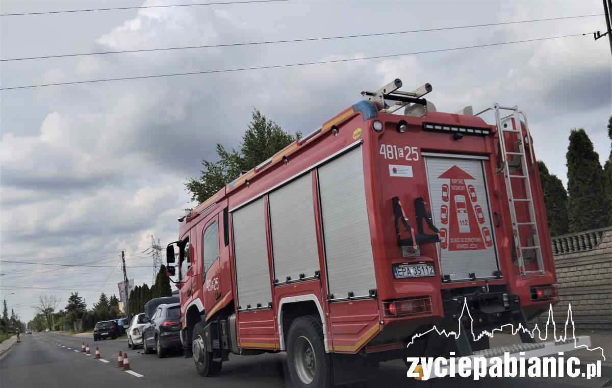 Ulica Rypułtowicka: potrójna stłuczka
