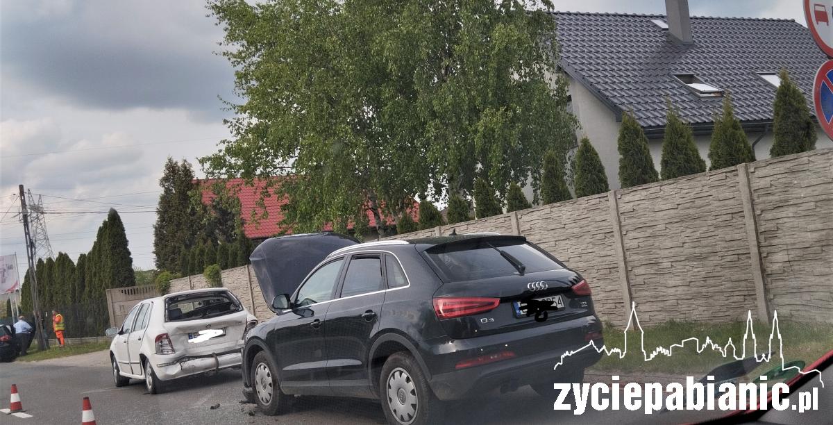 Ulica Rypułtowicka: potrójna stłuczka