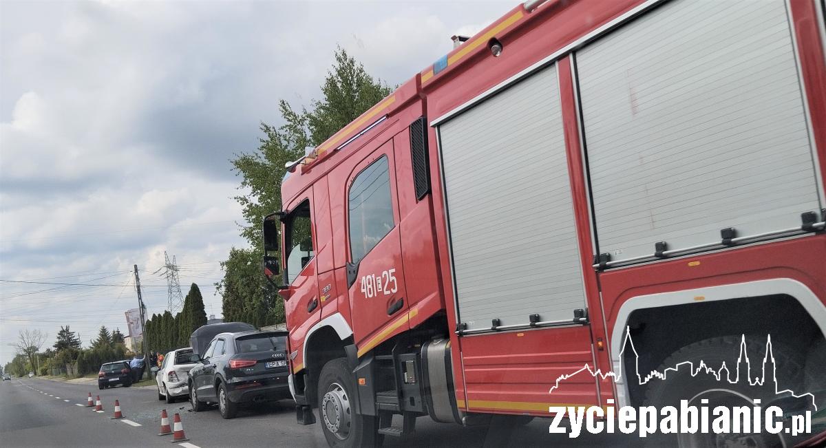 Ulica Rypułtowicka: potrójna stłuczka
