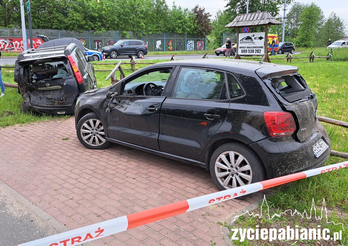 Kraksa na Małym Skręcie