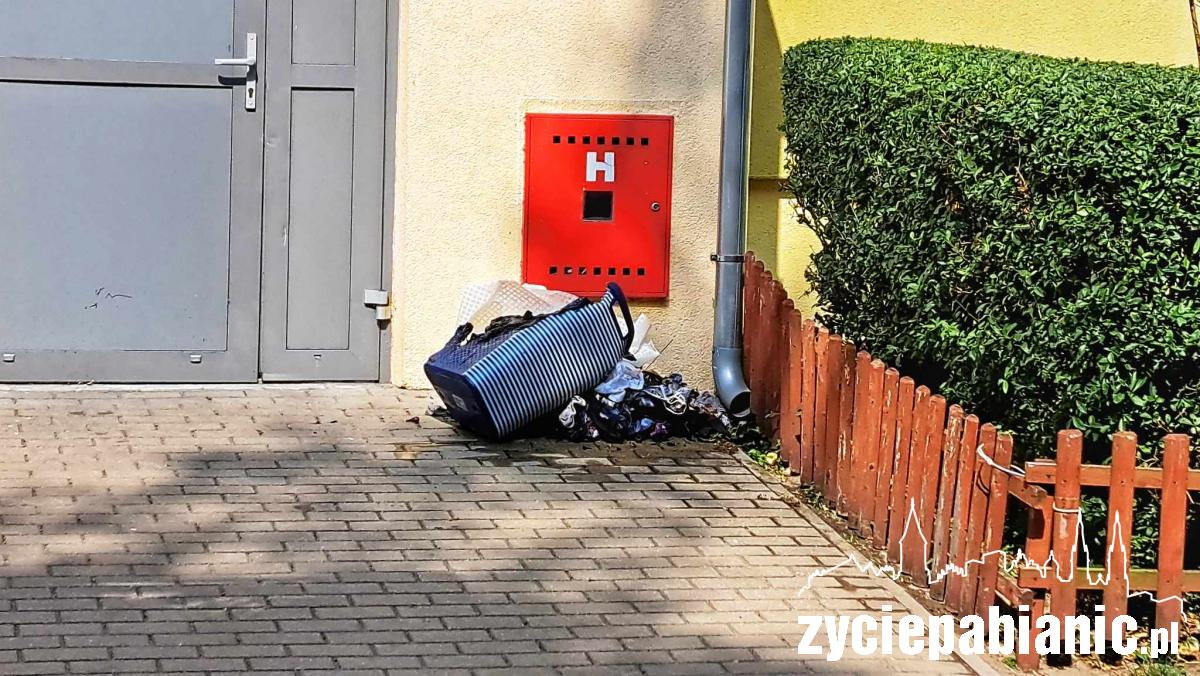 Pożar przy Grota Roweckiego