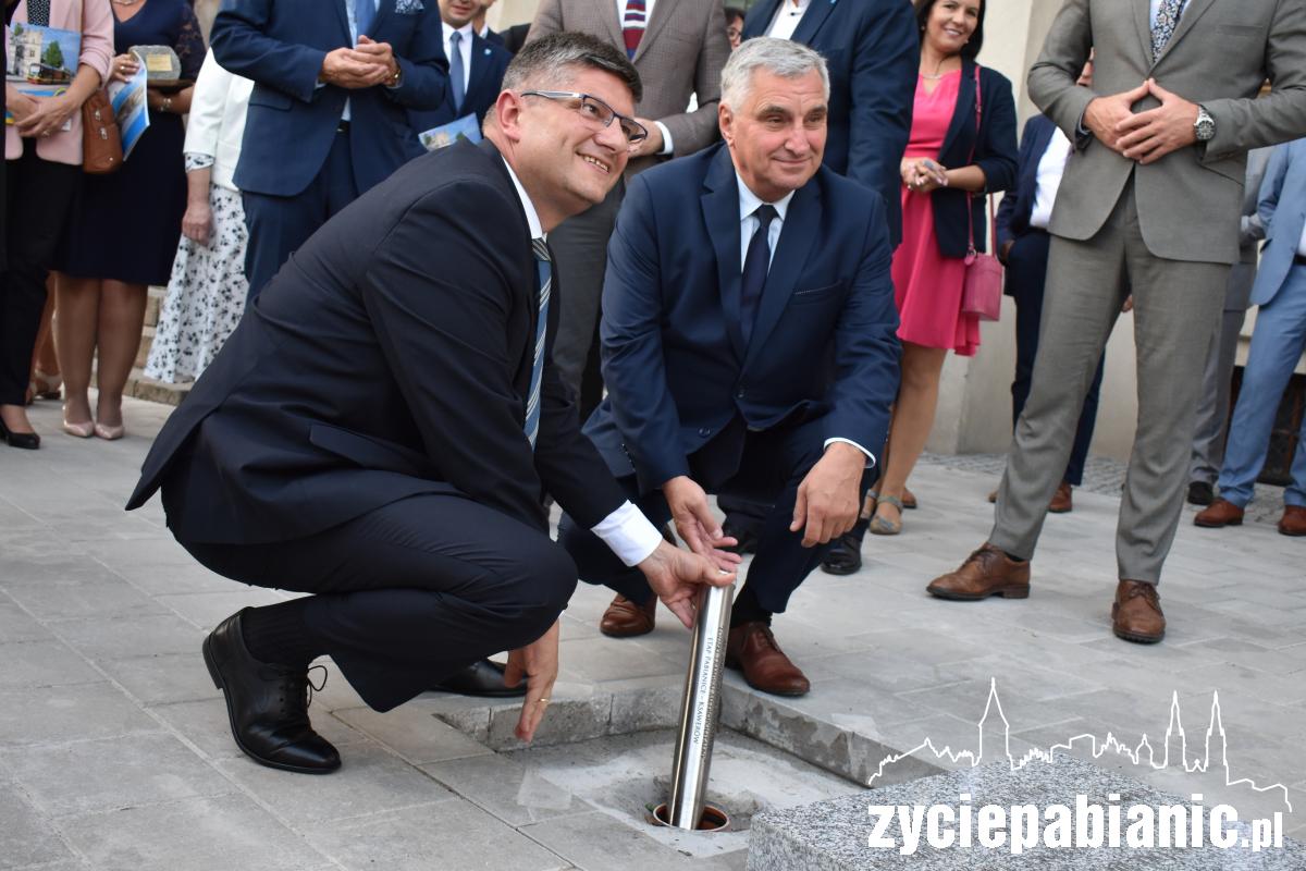 Uroczyste podpisanie aktu zakończenia inwestycji tramwajowej