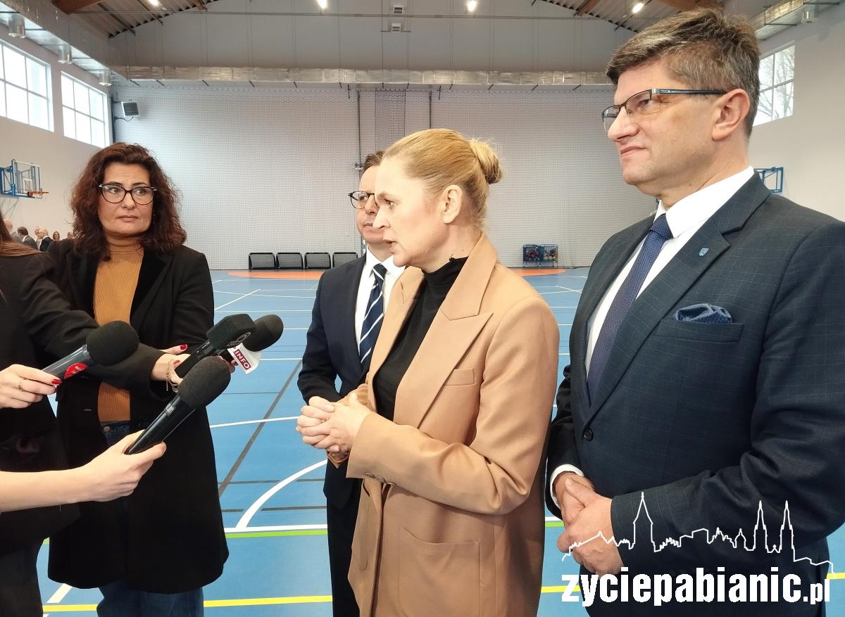 Pani minister odwiedziła Pabianice