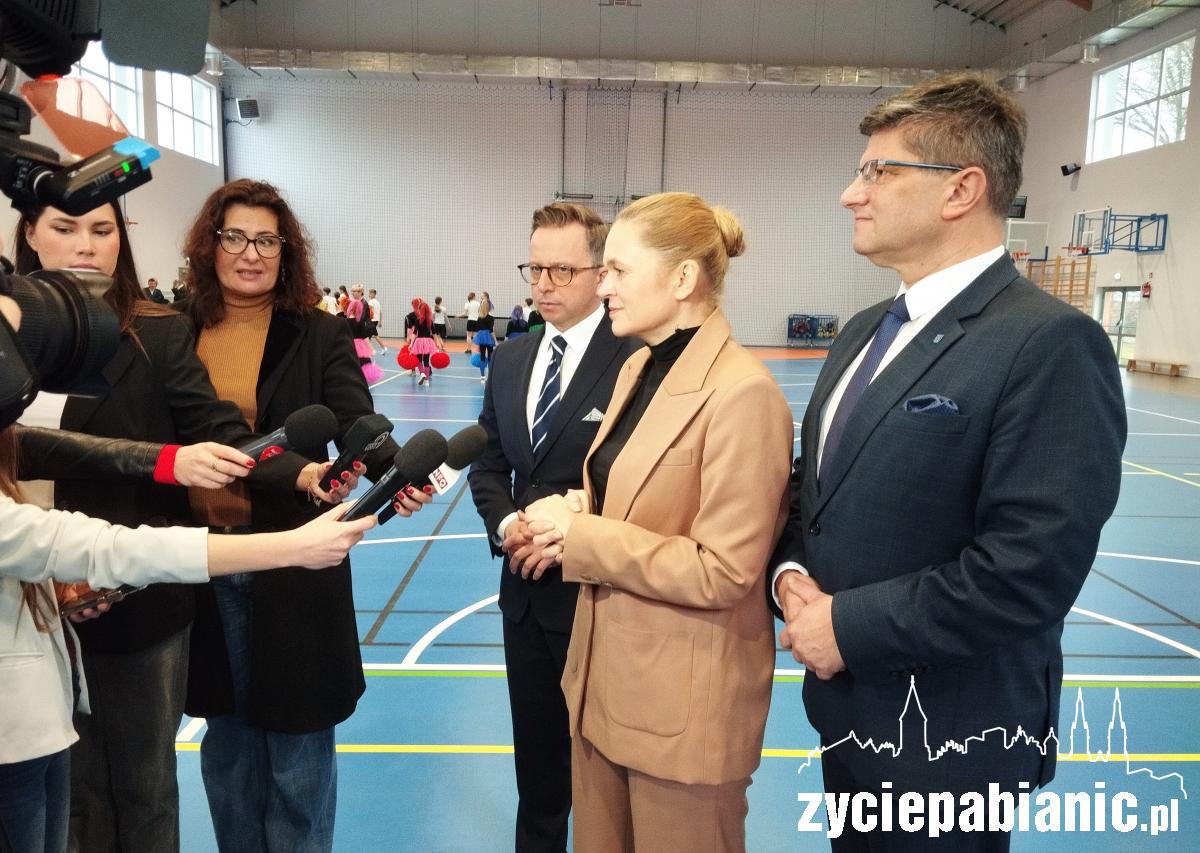 Pani minister odwiedziła Pabianice