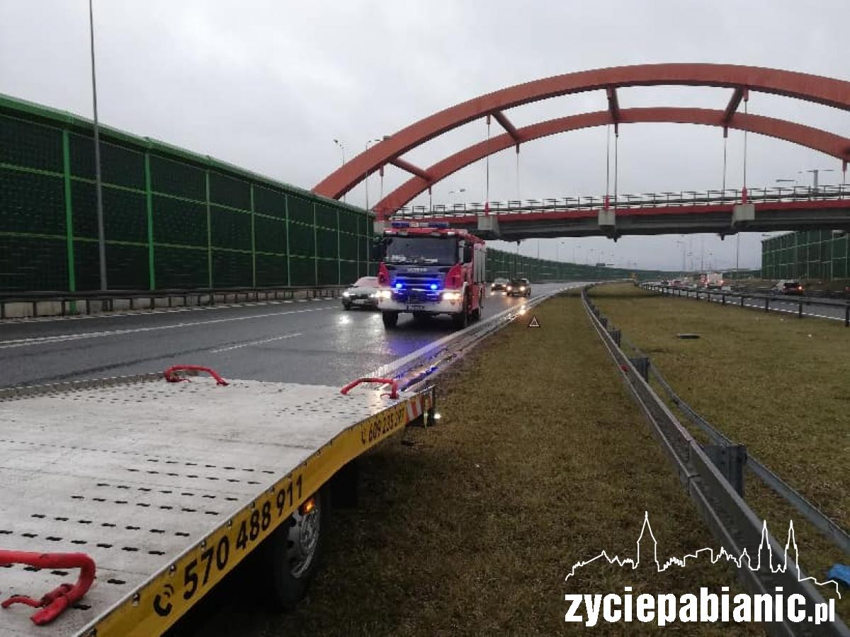 Straciła panowanie nad kierownicą