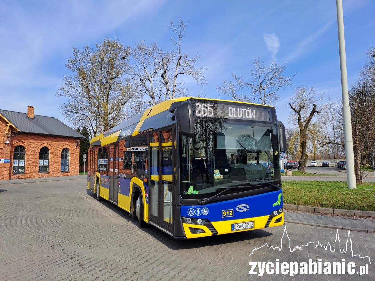 Autobusy linii 265 pojadą do Dłutowa