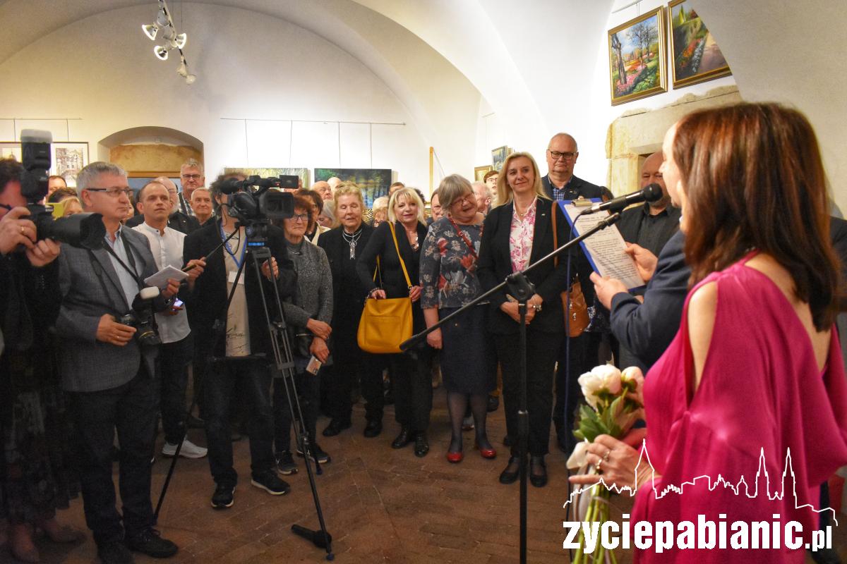 Wernisaż wystawy prac Marii Skrzydłowskiej-Nowak