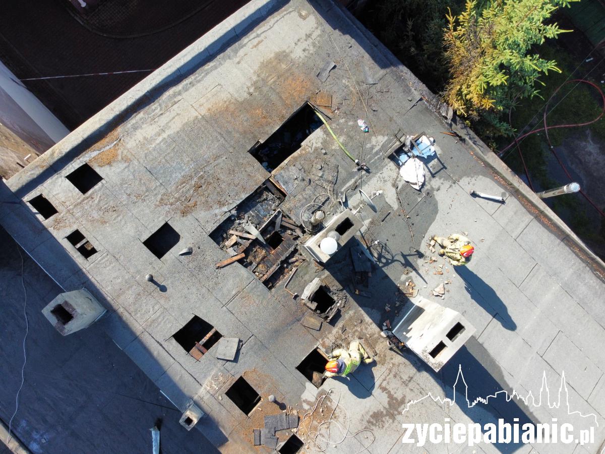 Z dymem poszło 300.000 zł