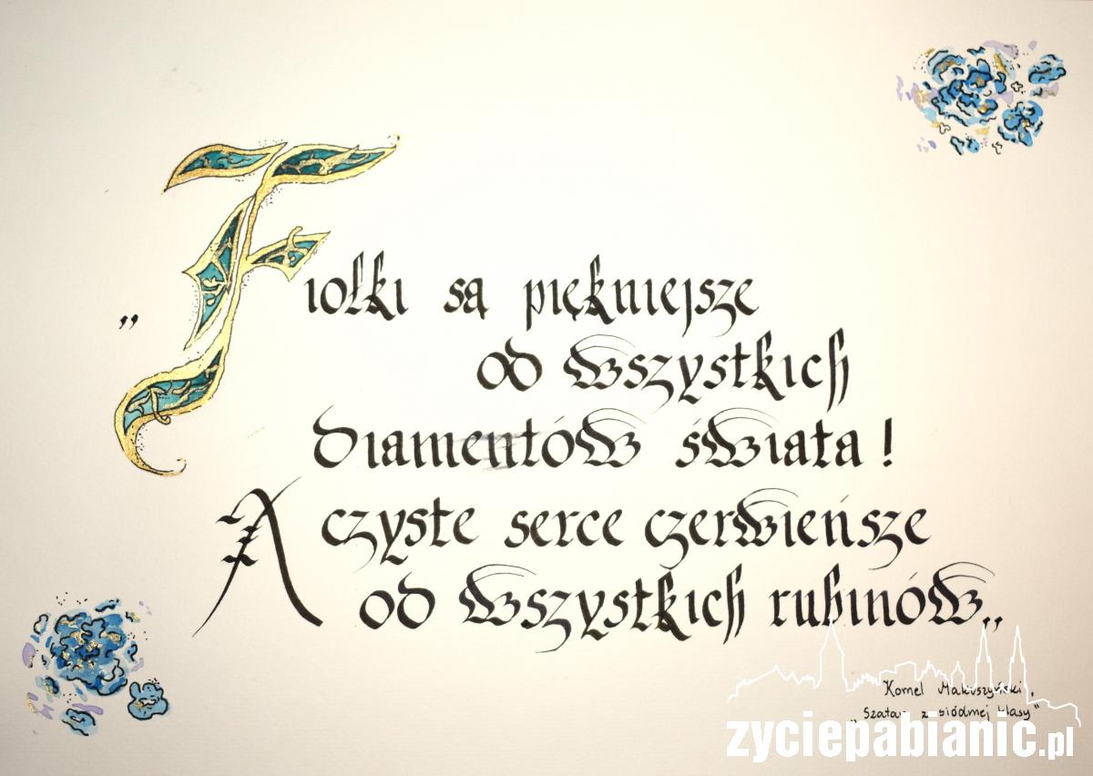 Mistrzyni kaligrafii
