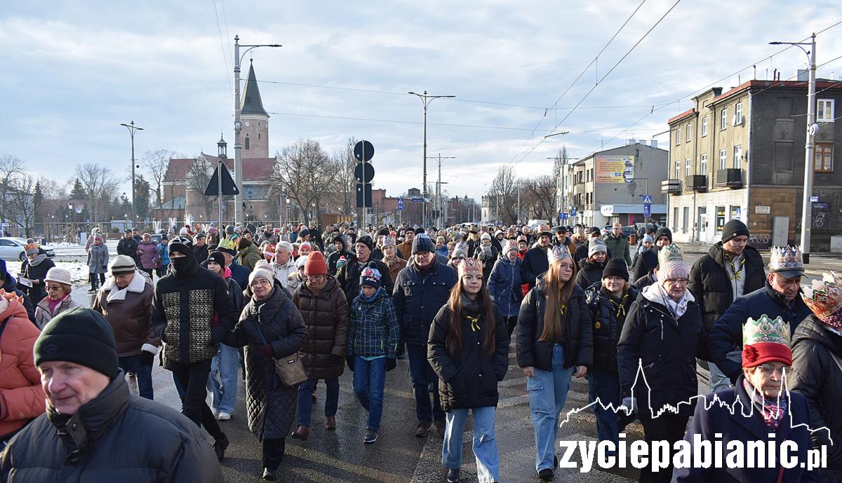 Orszak Trzech Króli przeszedł przez Pabianice