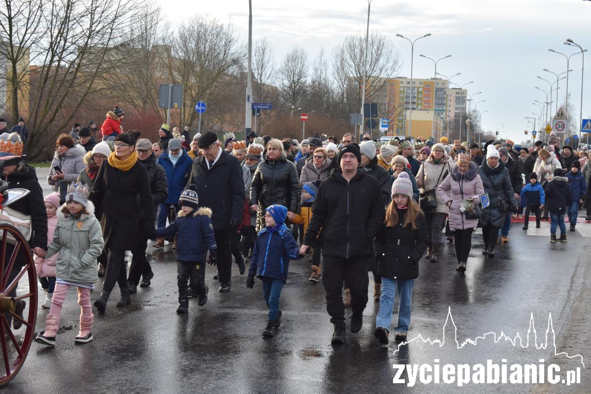 Orszak Trzech Króli przeszedł przez Pabianice