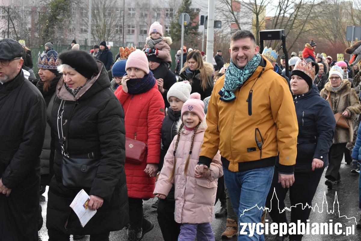 Orszak Trzech Króli przeszedł przez Pabianice