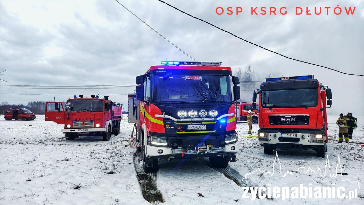 Pożar w Drzewocinach. Ogromne straty