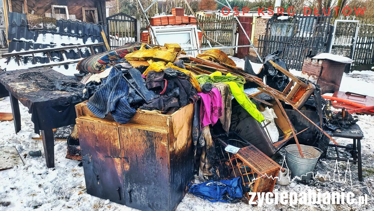 Pożar w Drzewocinach. Ogromne straty