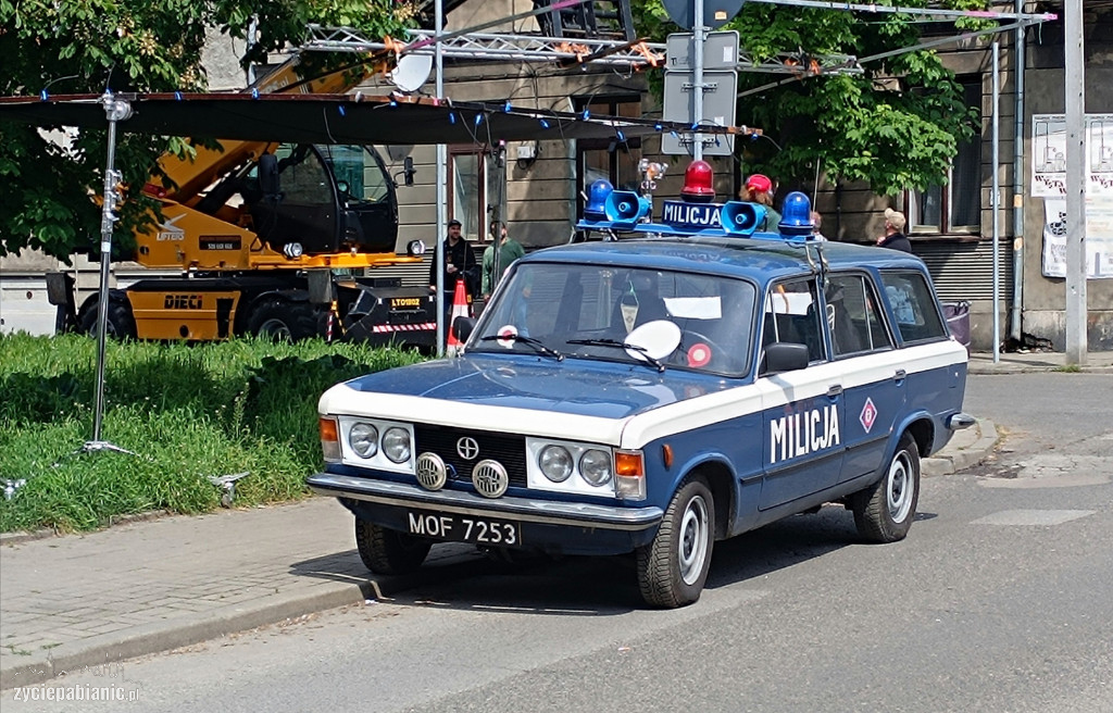 Ekipa serialu „Blizna” na Starym Mieście