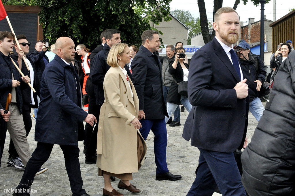 Rafał Trzaskowski w Pabianicach