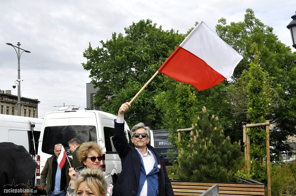Rafał Trzaskowski w Pabianicach
