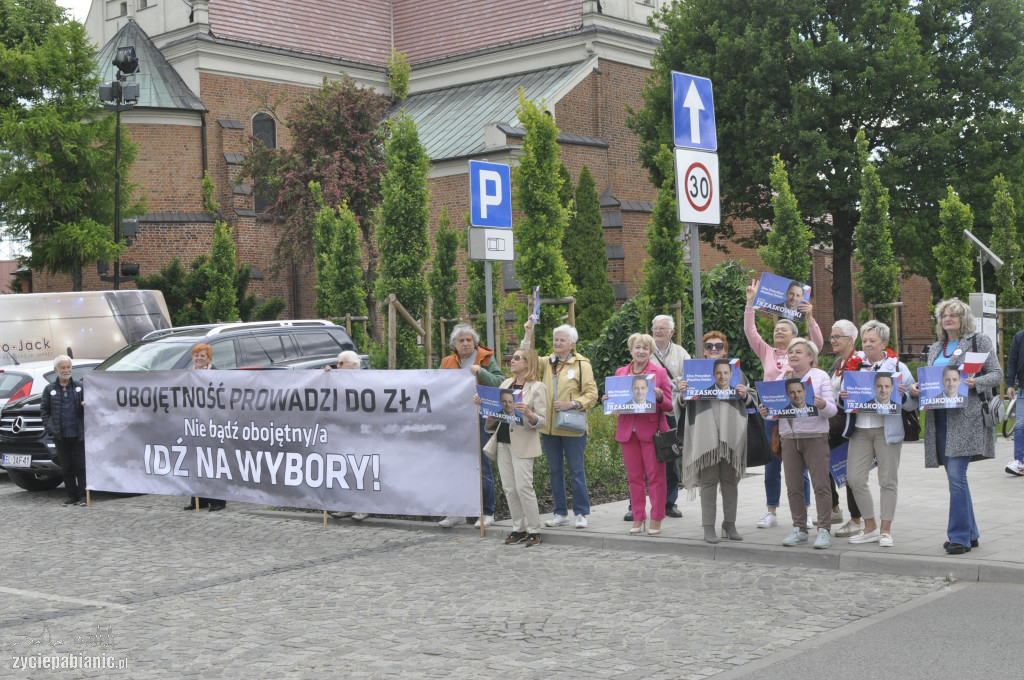 Rafał Trzaskowski w Pabianicach