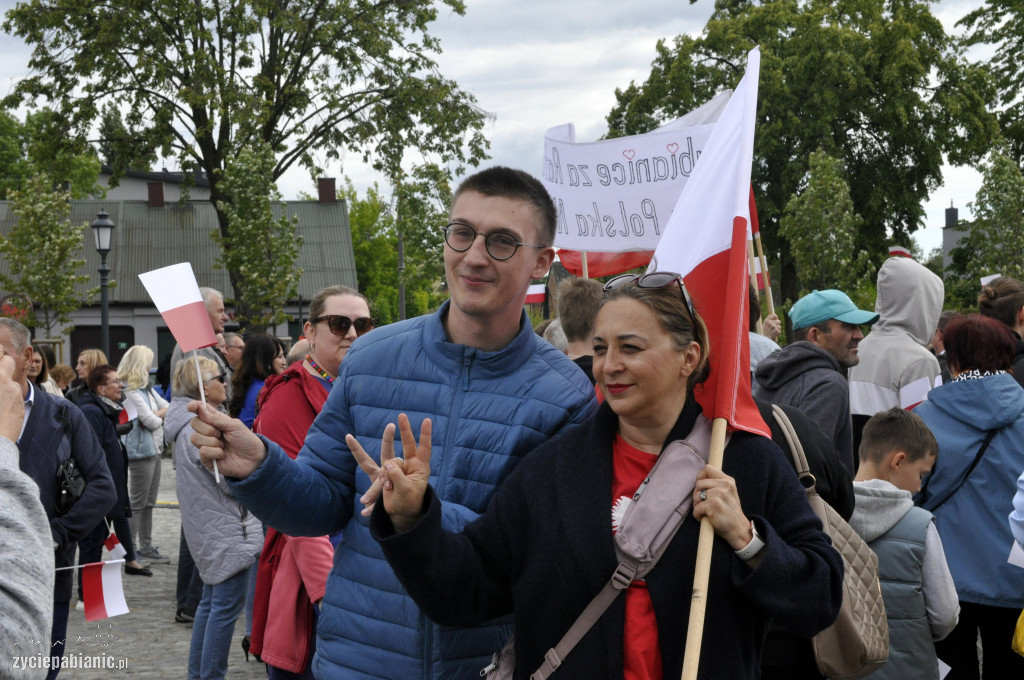 Rafał Trzaskowski w Pabianicach
