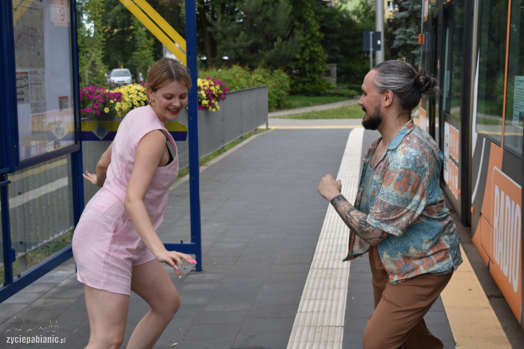 Wakacyjny Tramwaj Radia Łódź w Pabianicach