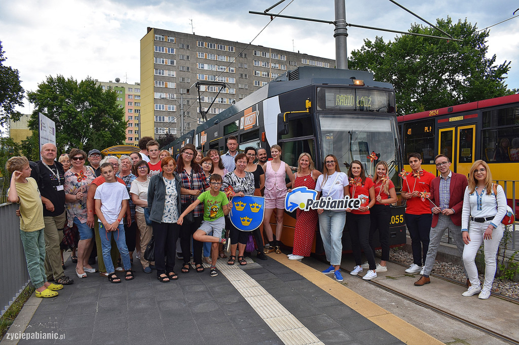 Wakacyjny Tramwaj Radia Łódź w Pabianicach