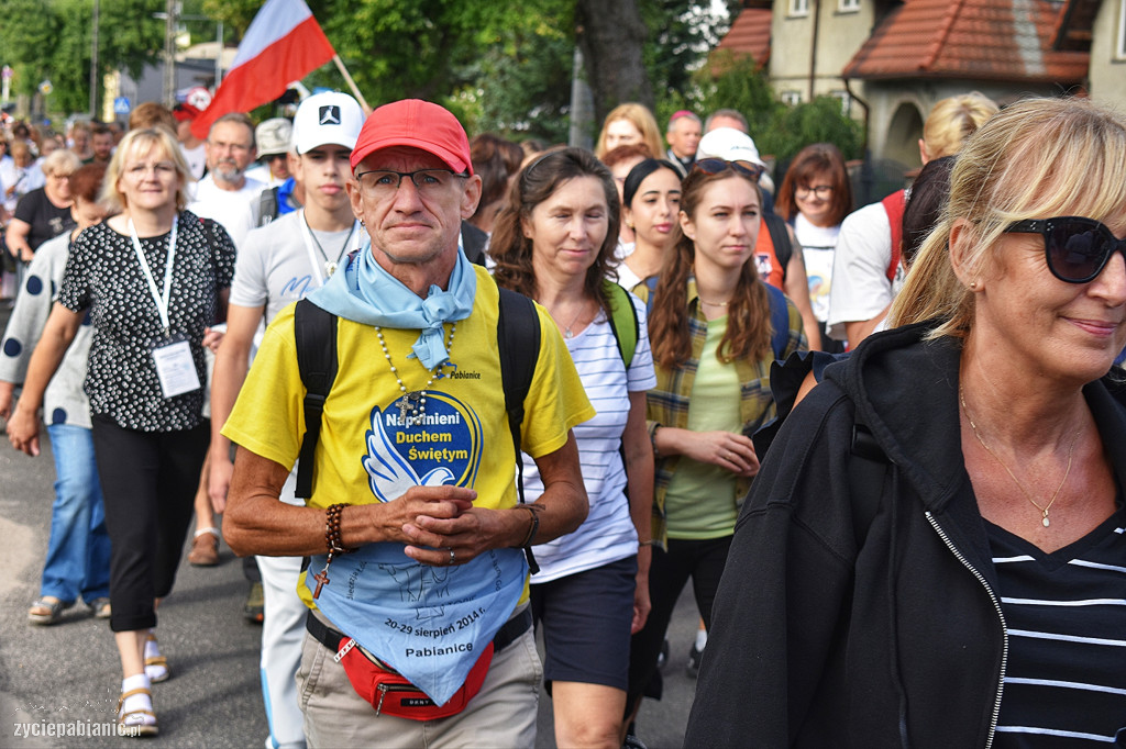 Pabianicka pielgrzymka ruszyła na Jasną Górę