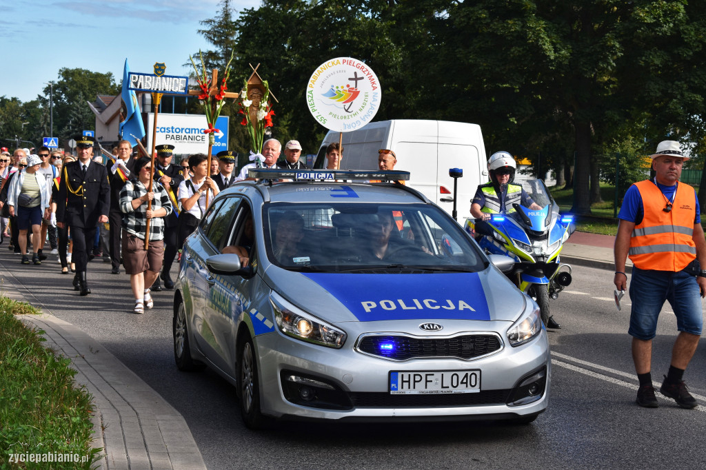 Pabianicka pielgrzymka ruszyła na Jasną Górę