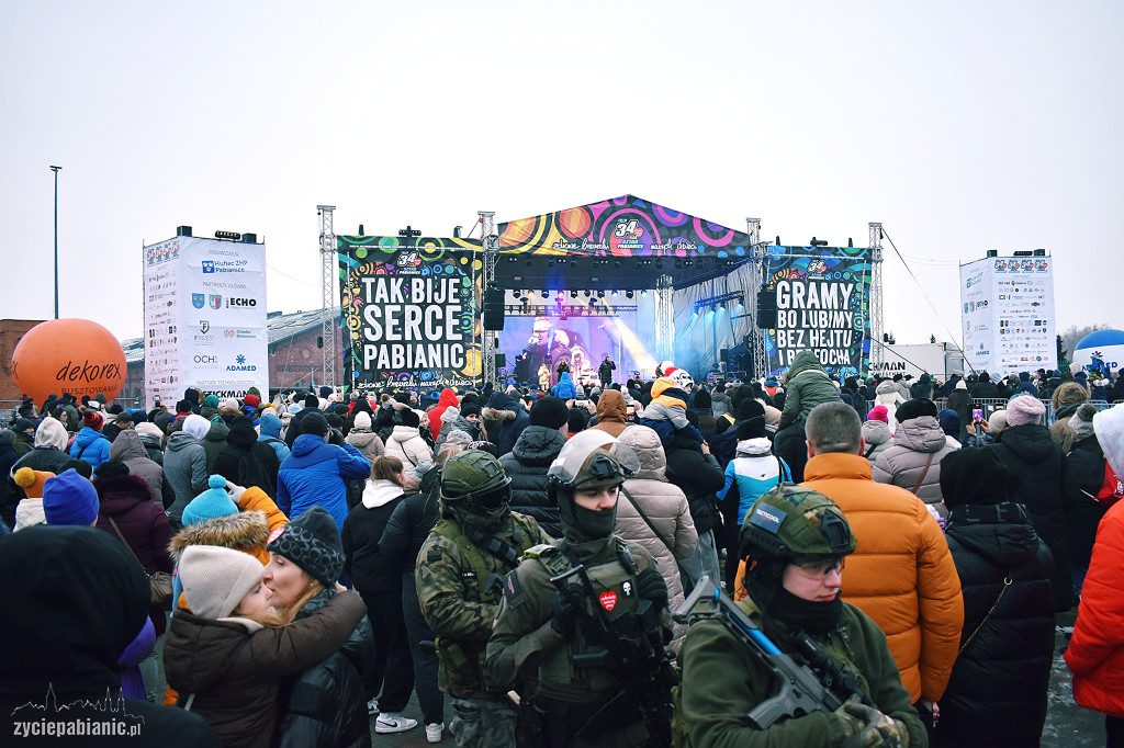 Finał WOŚP w Pabianicach