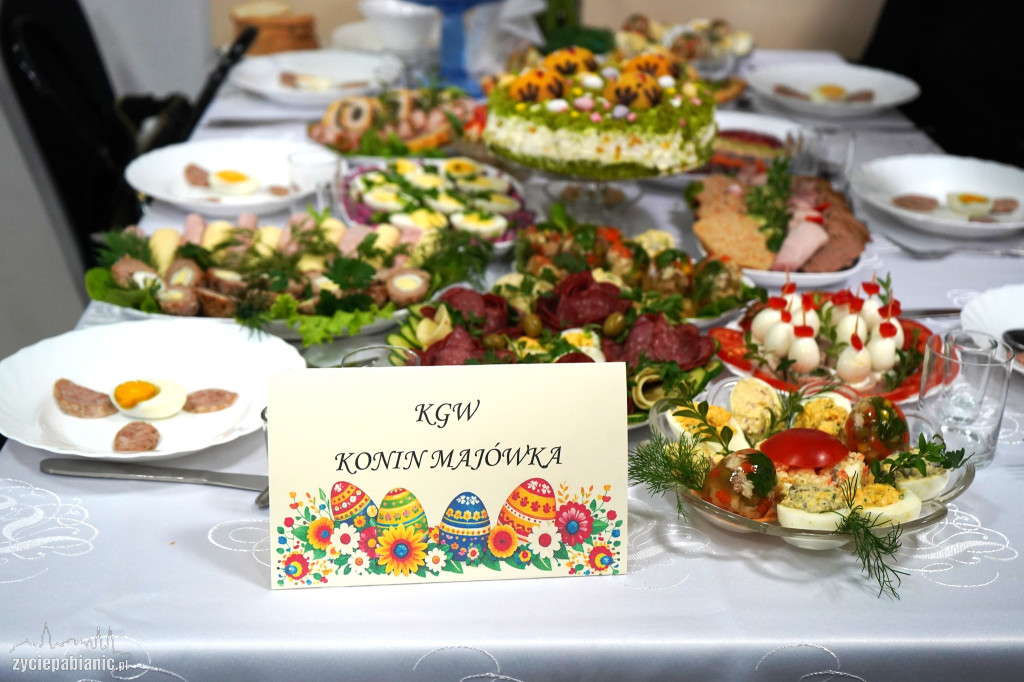 Wielkanocne stoły zachwyciły w Bychlewie