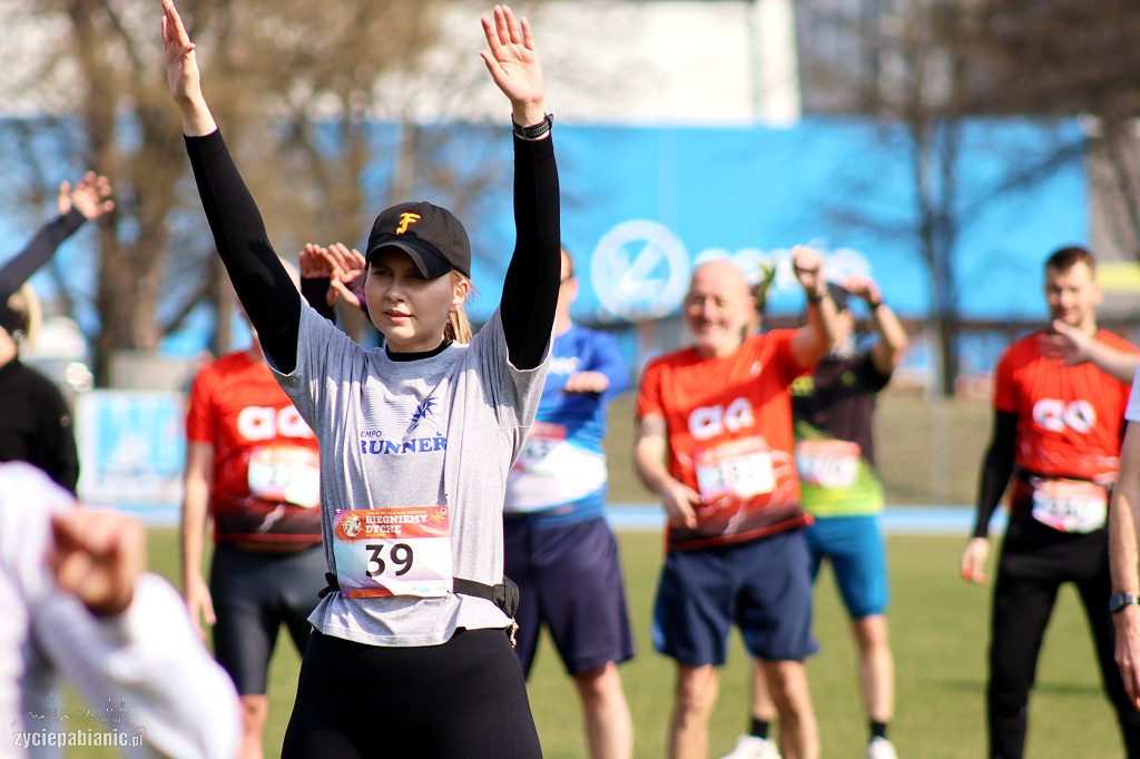 Bieg na dychę przez Pabianice