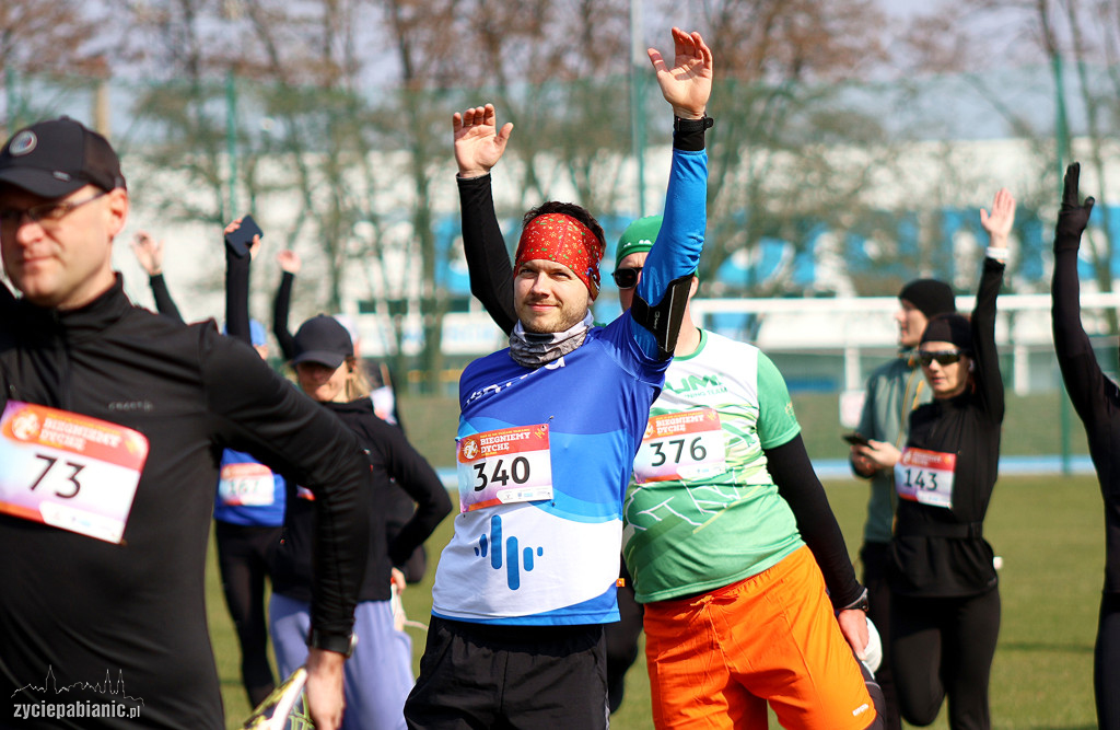 Bieg na dychę przez Pabianice