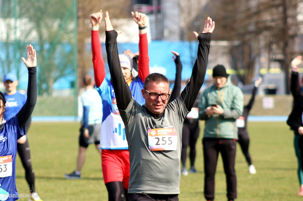 Bieg na dychę przez Pabianice