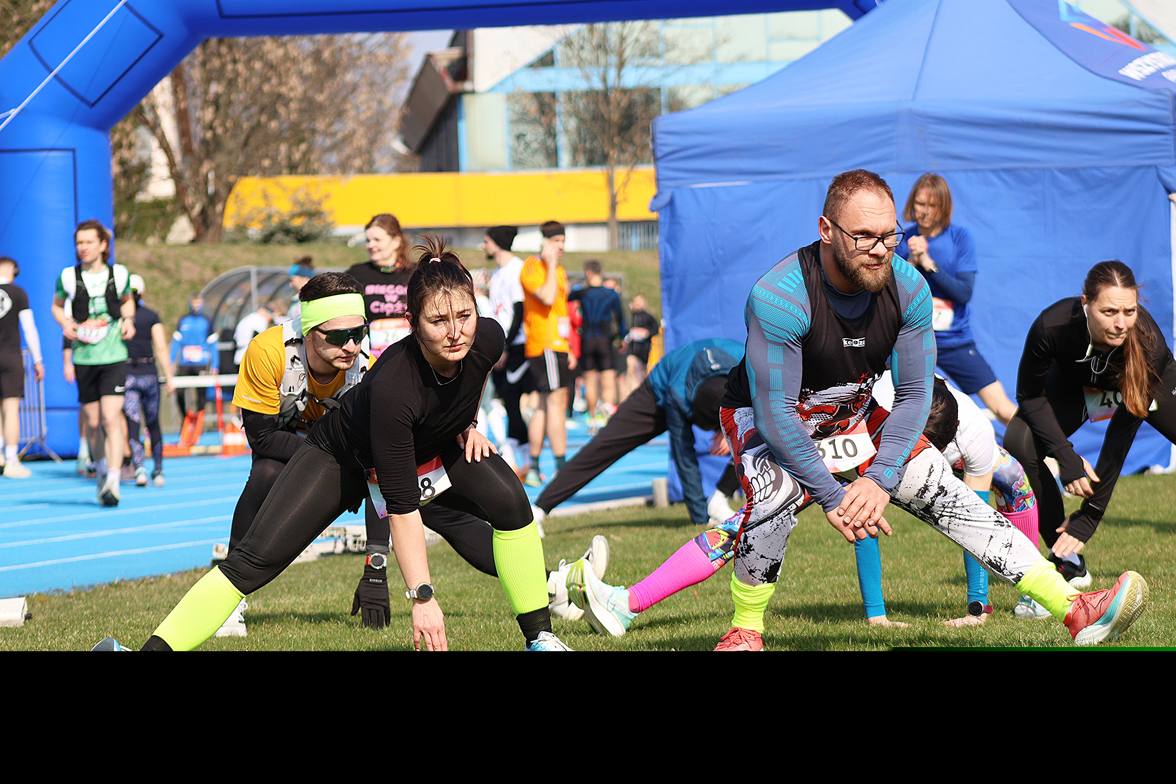 Bieg na dychę przez Pabianice