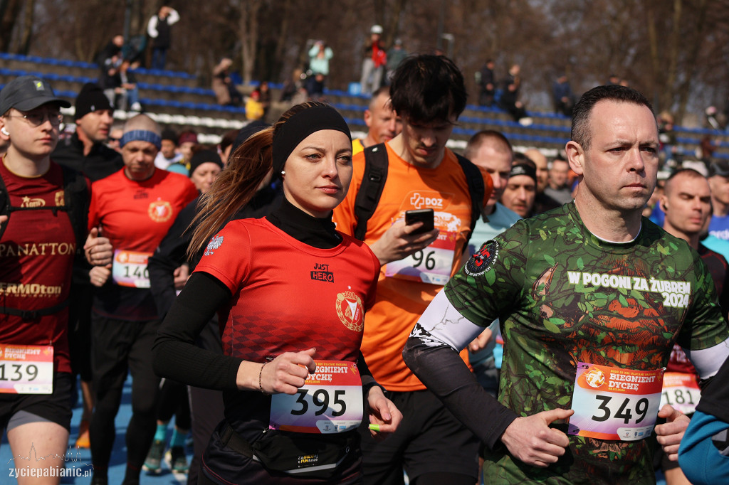 Bieg na dychę przez Pabianice