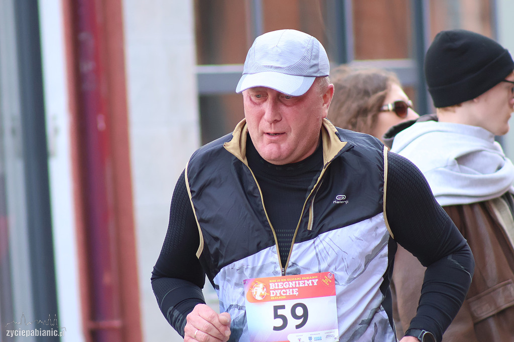 Bieg na dychę przez Pabianice