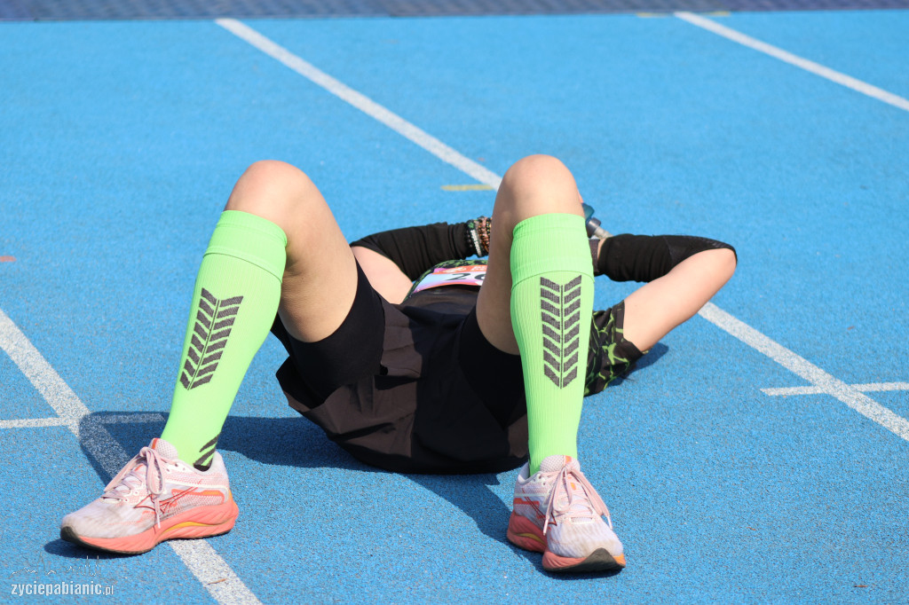 Bieg na dychę przez Pabianice