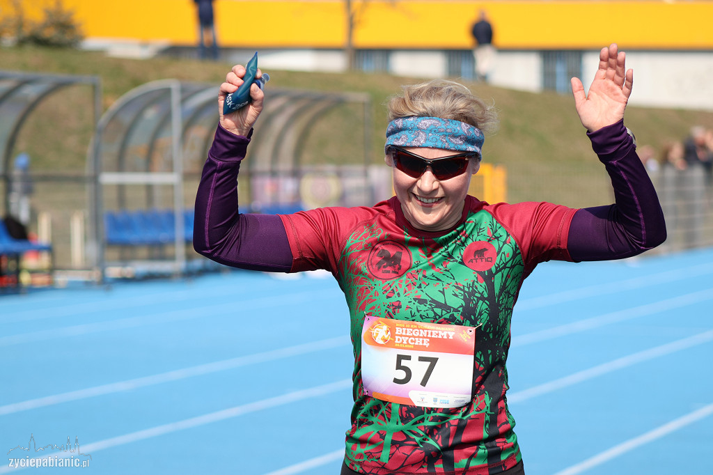 Bieg na dychę przez Pabianice