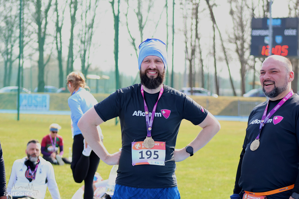 Bieg na dychę przez Pabianice