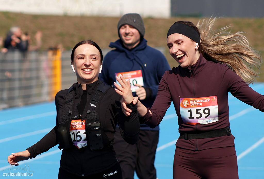 Bieg na dychę przez Pabianice