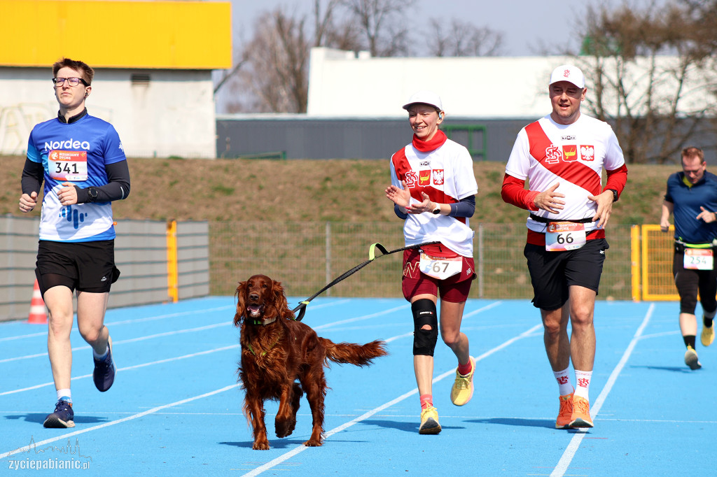 Bieg na dychę przez Pabianice